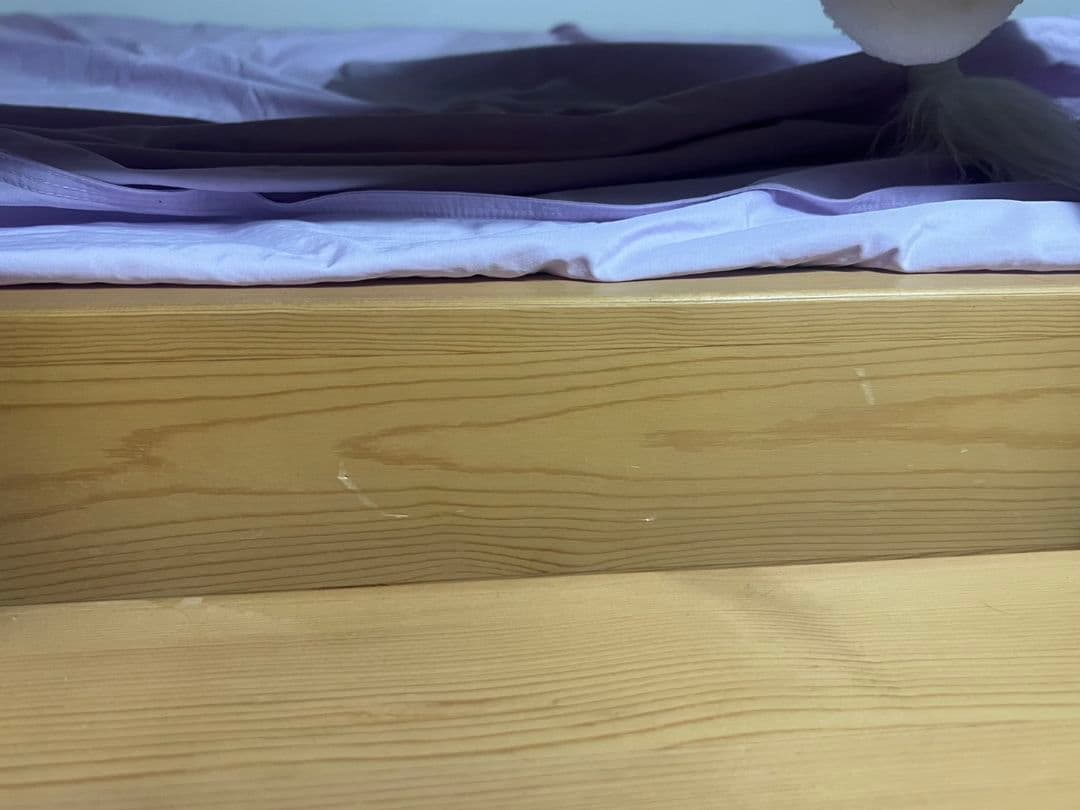 無印良品　MUJI パイン材　ミドルベッド（送料込）