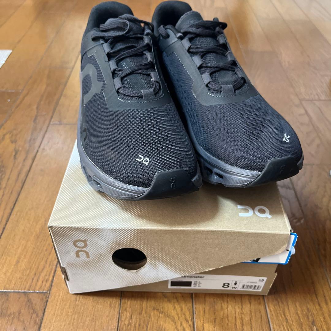 Cloudmonster ブラック/マグネット US 8