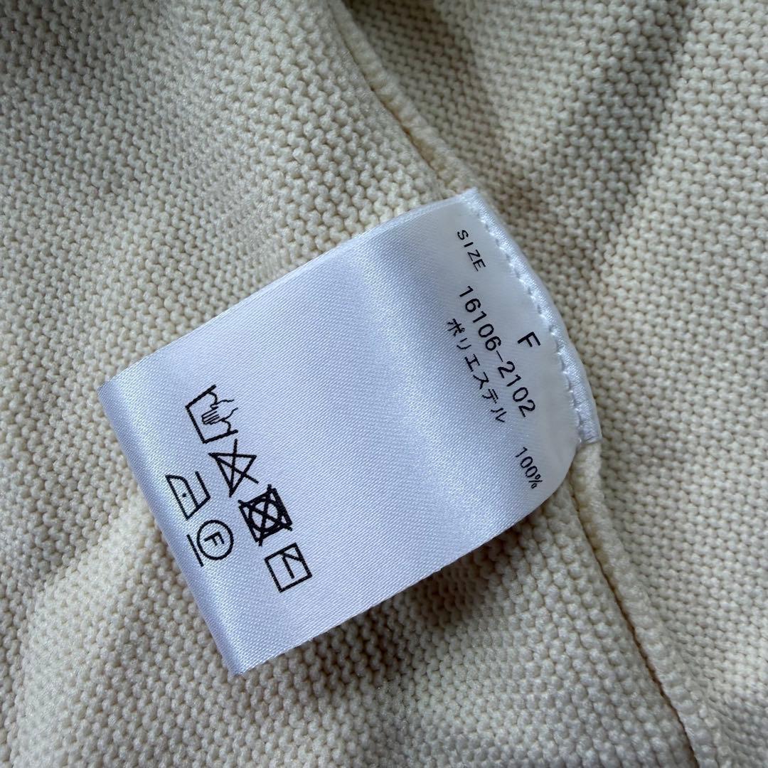 極美品 クラネ BALLOON SLEEVE GATHER KNIT TOPS