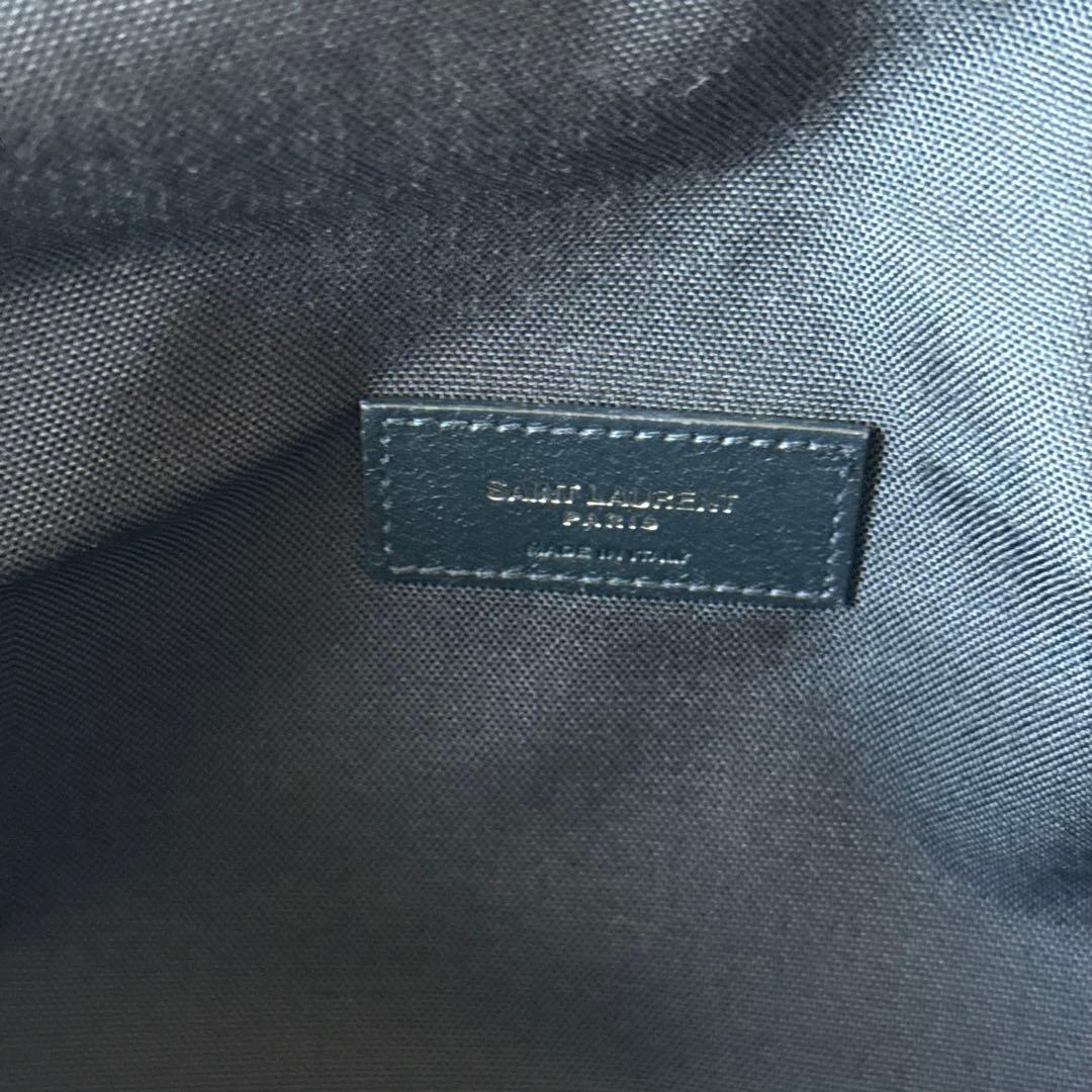 サンローランヌックスナイロン ウエストポーチ ボディバッグ ブラック