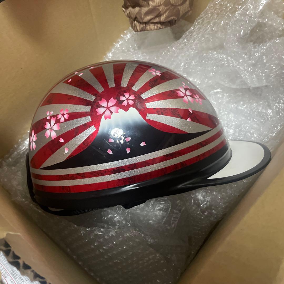 コルク半三つボタン　日章　ラメ