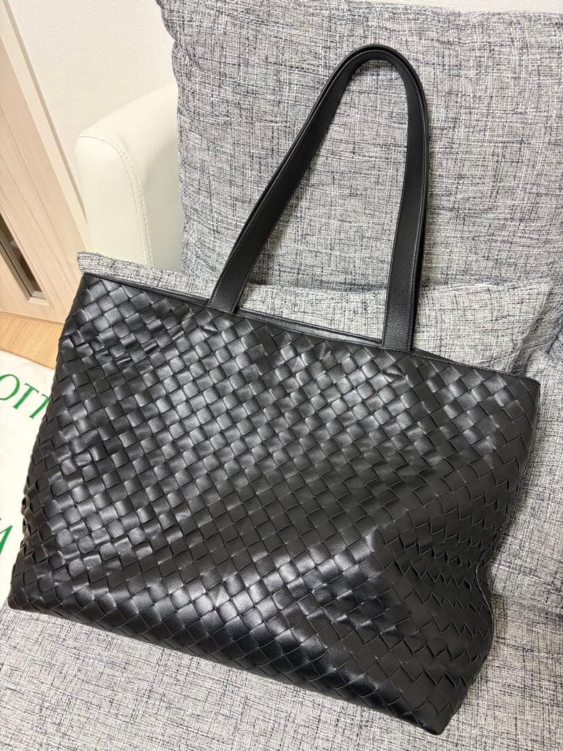 週末のみ価格　美品　Bottega Veneta イントレチャート トートバッグ