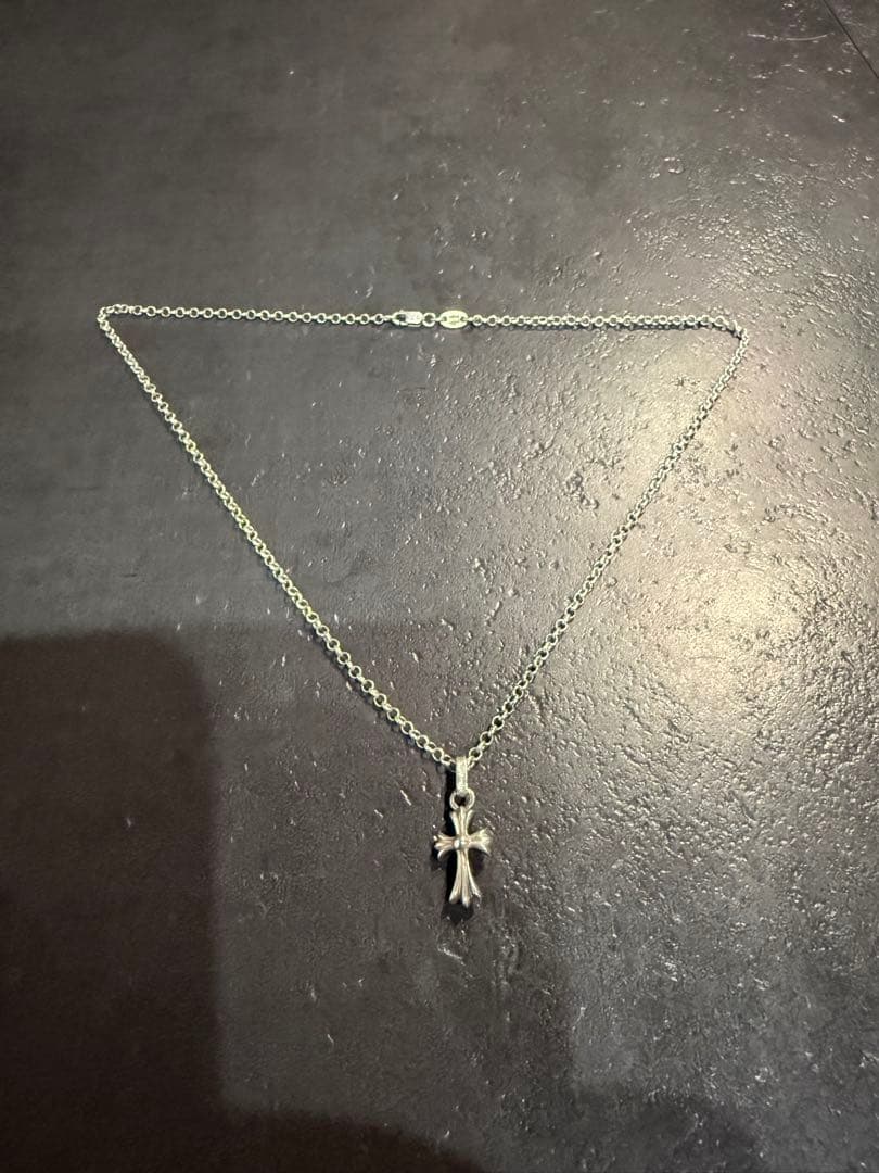 おいなり　CHROME HEARTS シルバー ネックレス　ヘビーファット