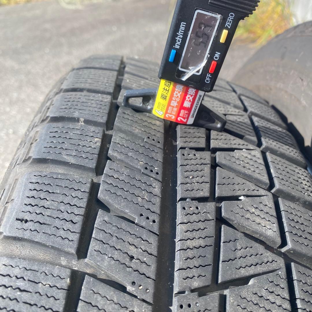 プリウス純正ホイールスタッドレスタイヤ4本セット 195/65R15