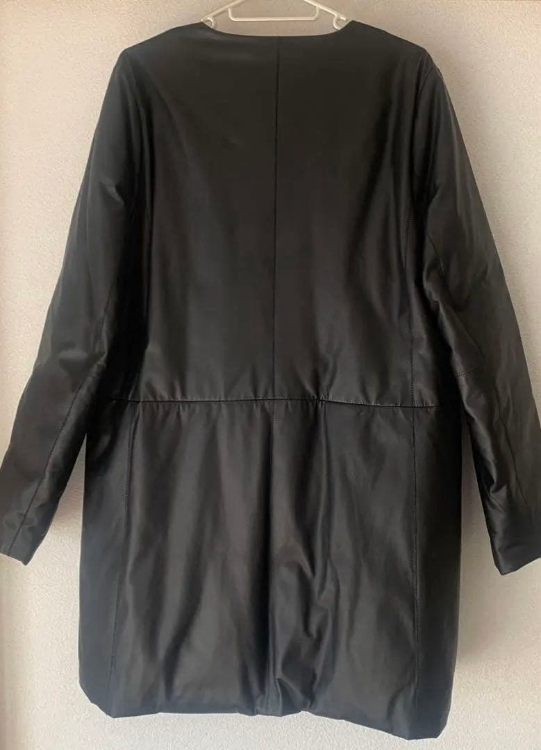 【美品】Traduireレザーダウン＊ミディ丈コート