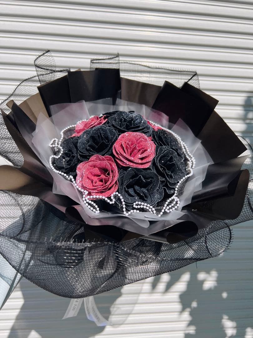 ぽっちゃま専用2束 ソープフラワー薔薇 お誕生日 ・記念日 プレゼント 花束