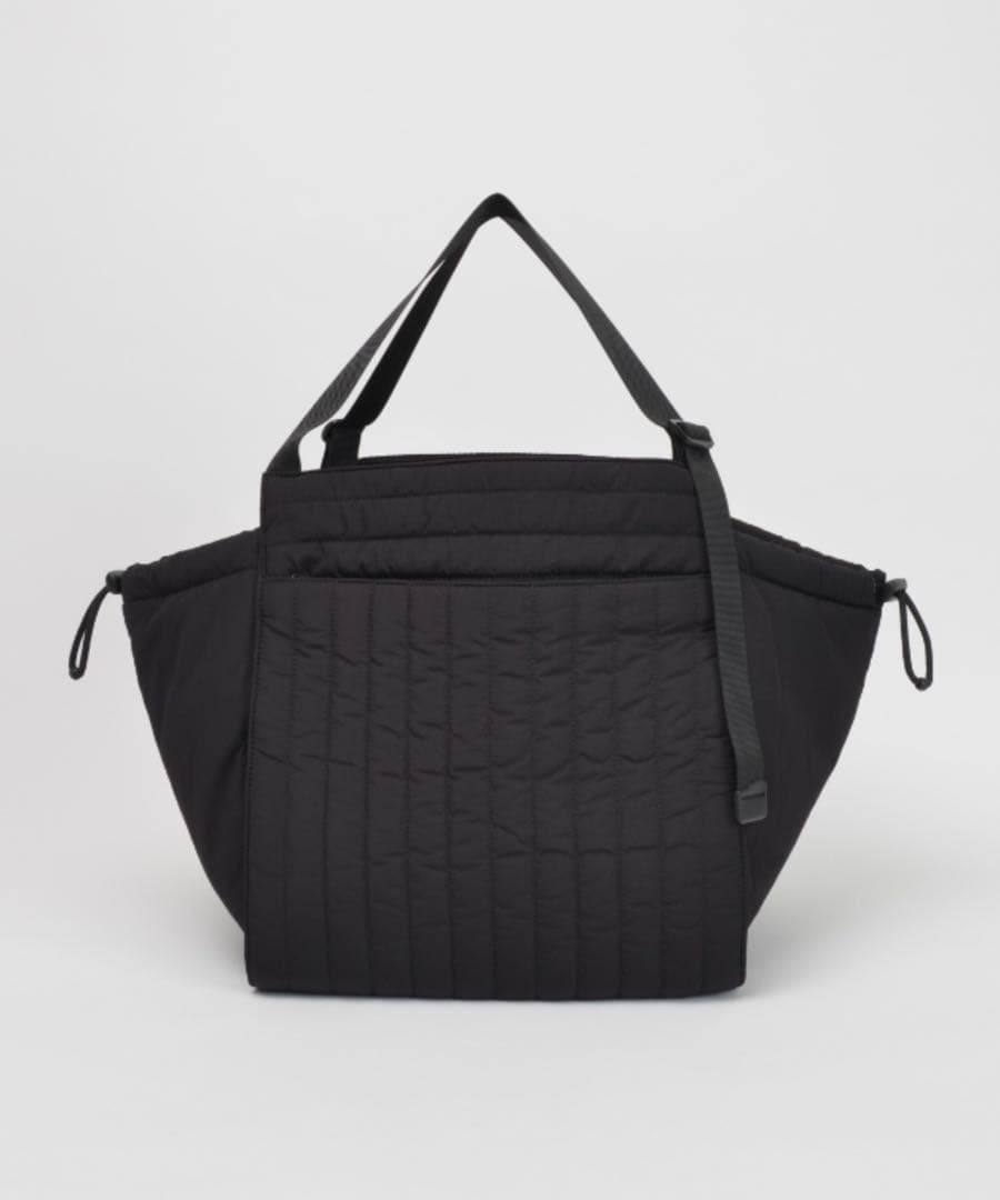 マザーズバック SOLPRESA キルティング ブラック