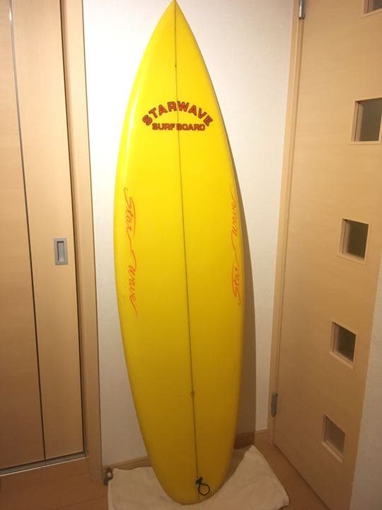 【値下げ】サーフボード STARWAVE シングルフィン レトロボード