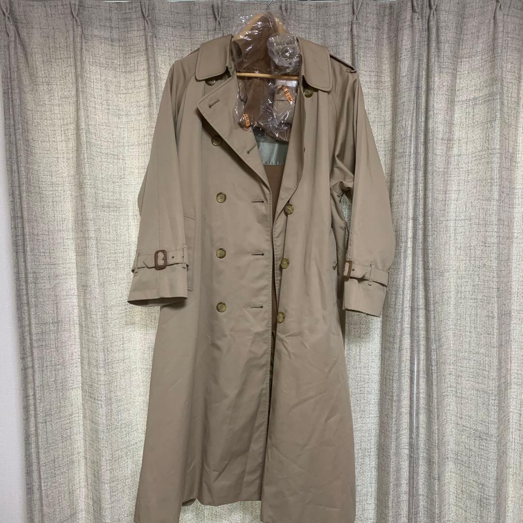 ［美品］Burberryバーバリー　トレンチコート 襟、ベルト、ライナー付き