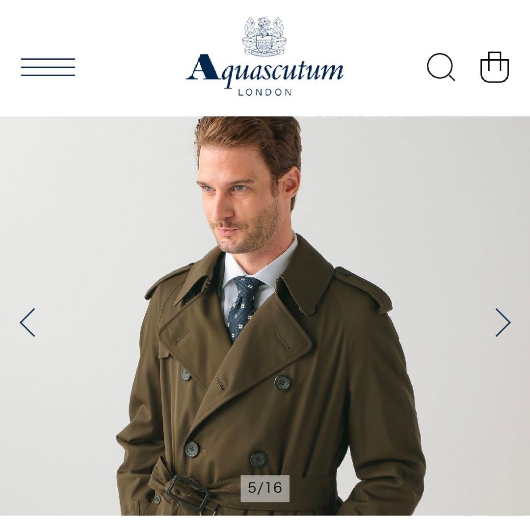 n*1様 新品未使用 Aquascutum KINGSWAY