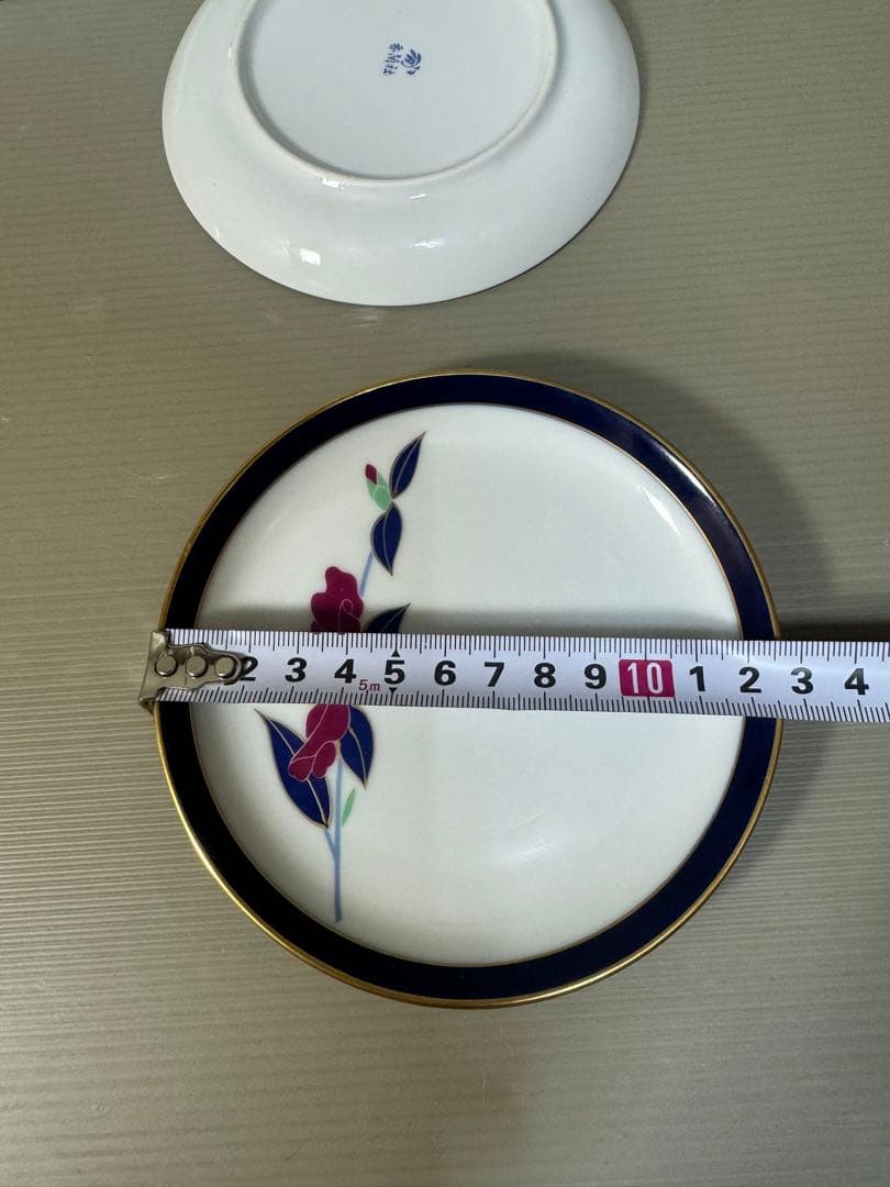 2314 香蘭社　金彩　皿　5客　未使用