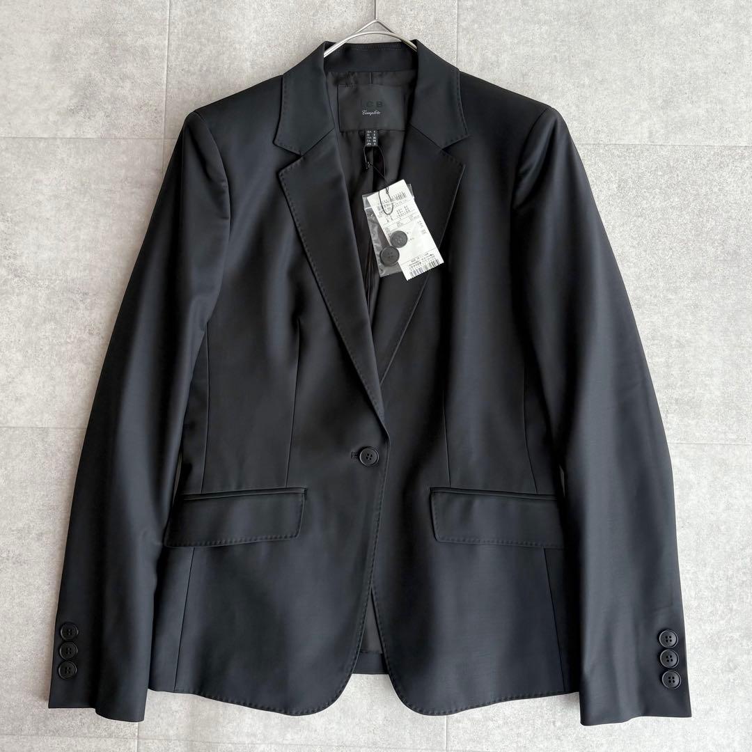 未使用✨iCB complete パンツスーツ ブラック 無地 9号〜11号