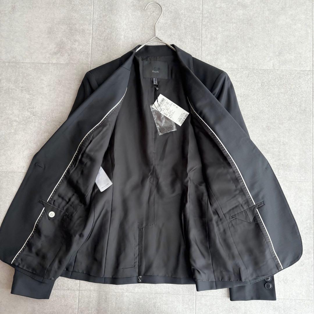 未使用✨iCB complete パンツスーツ ブラック 無地 9号〜11号