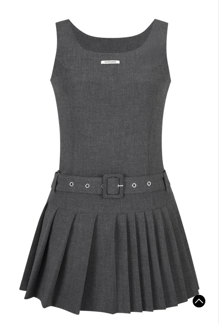 ワンピース silentand asymmetry pleats grace dress