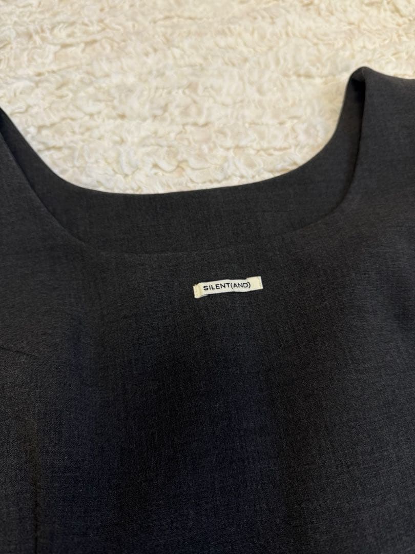 ワンピース silentand asymmetry pleats grace dress