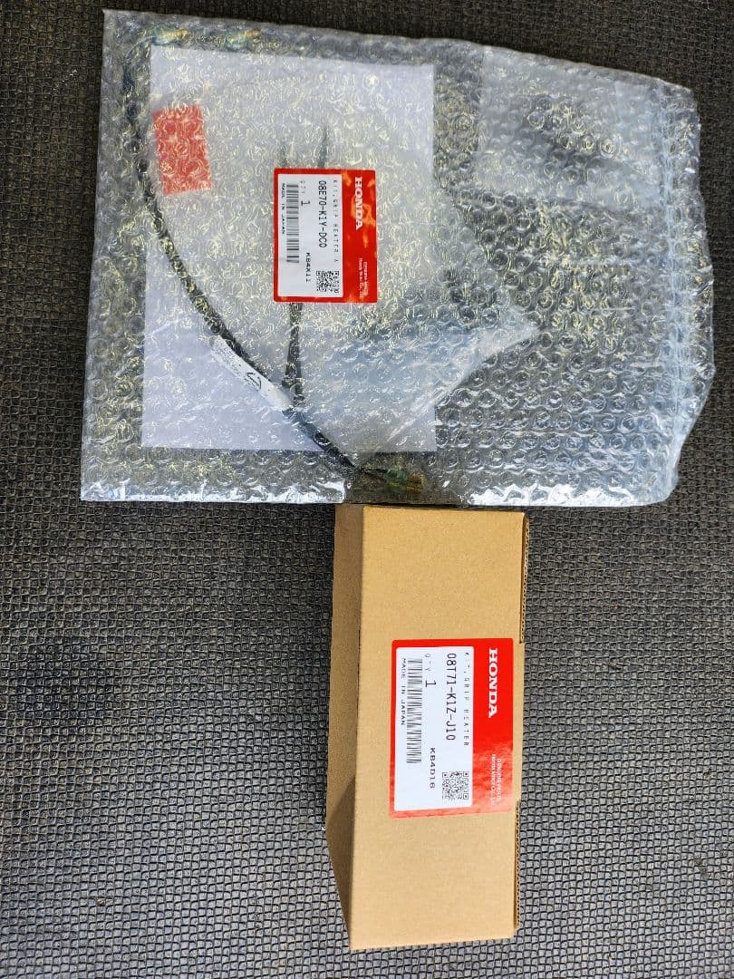 HONDA純正PCX,JK05 スポーツグリップヒ－タ－配線セット