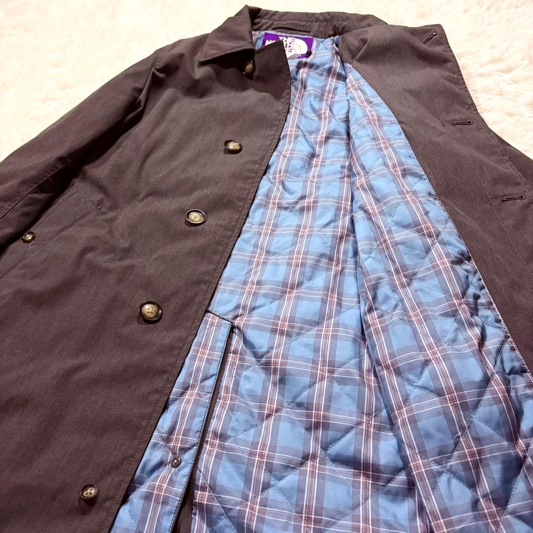 THE NORTH FACE BEAMS BOY 別注 ロングコート グレー