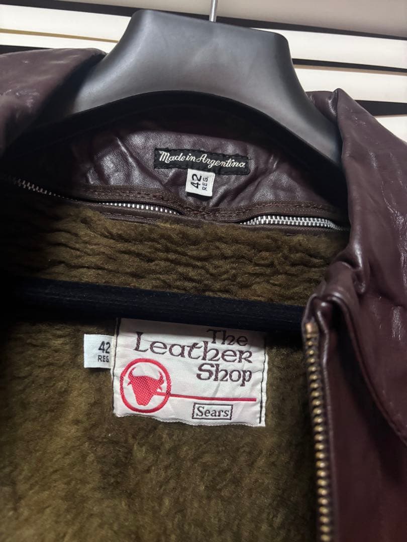 70s Sears The Leather Shop レザージャケット