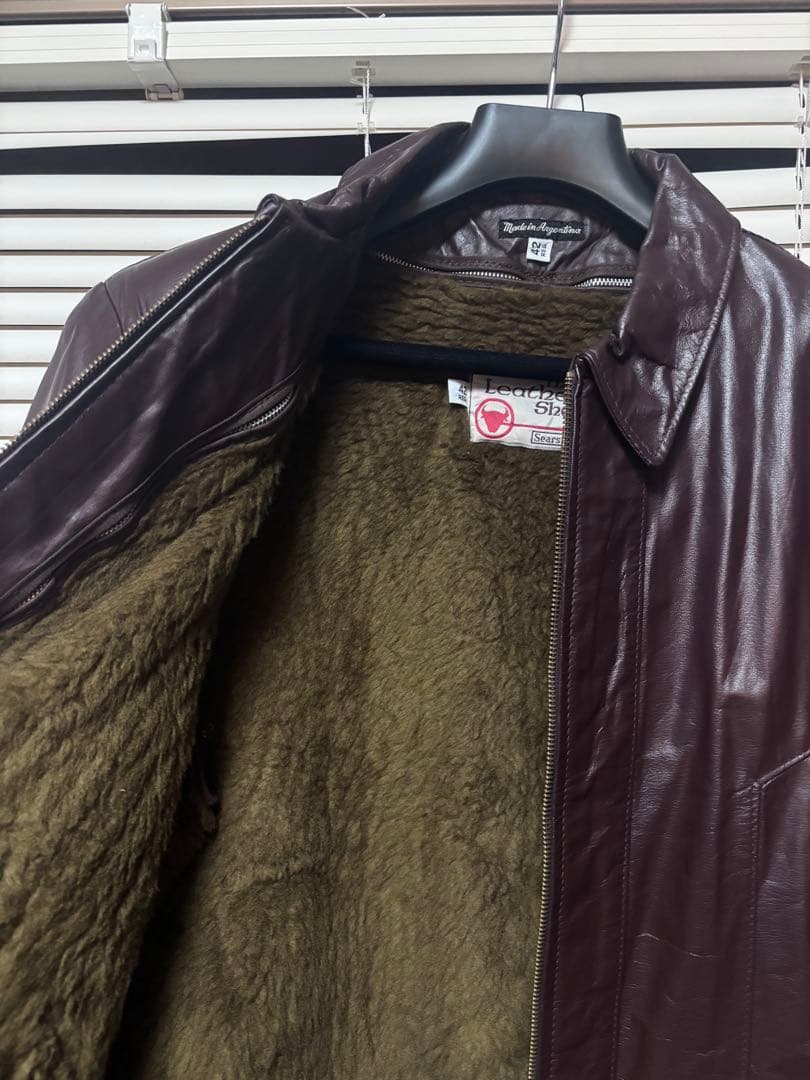 70s Sears The Leather Shop レザージャケット