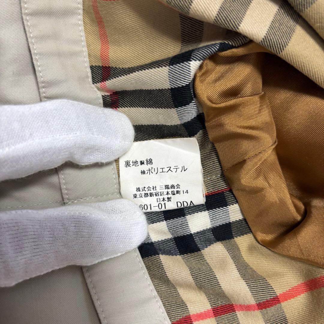 BURBERRY LONDON ライナー付 ノバチェック ステンカラーコート