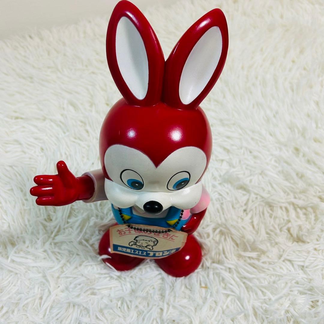 美品！エスエス製薬　ピョンちゃんキャラクター ソフビ　フィギュアノベルティ