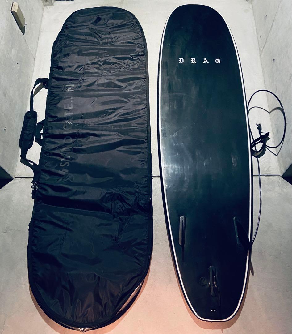 DRAG ドラッグ COFFIN THRUSTER 7'0 サーフボード&ケース
