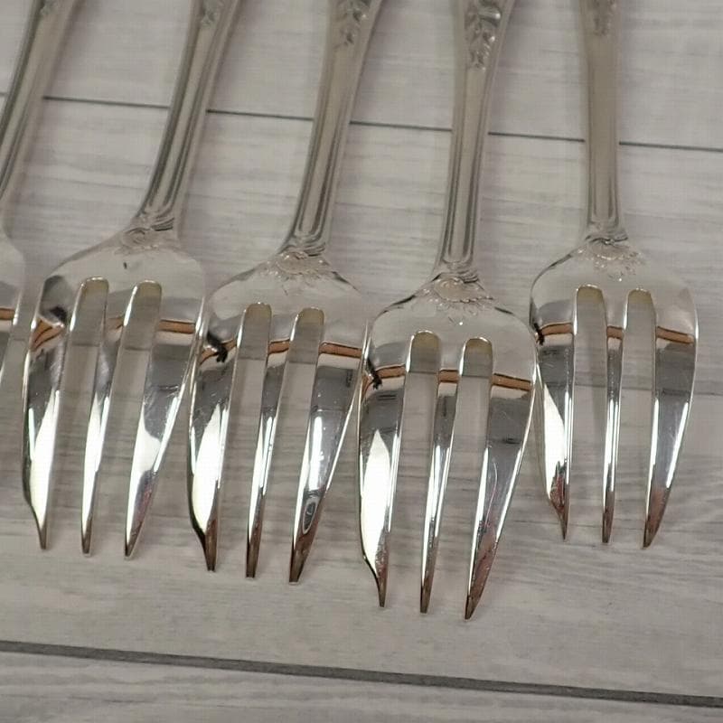 RU-6003　クリストフル　マルリー　ケーキフォーク　シルバーコーティング