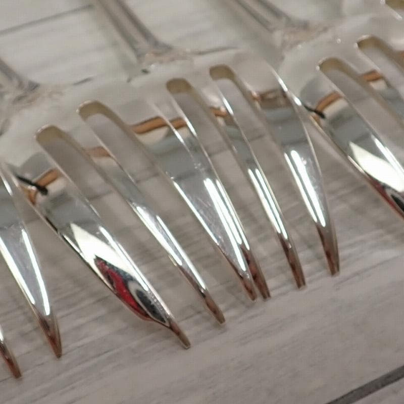 RU-6003　クリストフル　マルリー　ケーキフォーク　シルバーコーティング