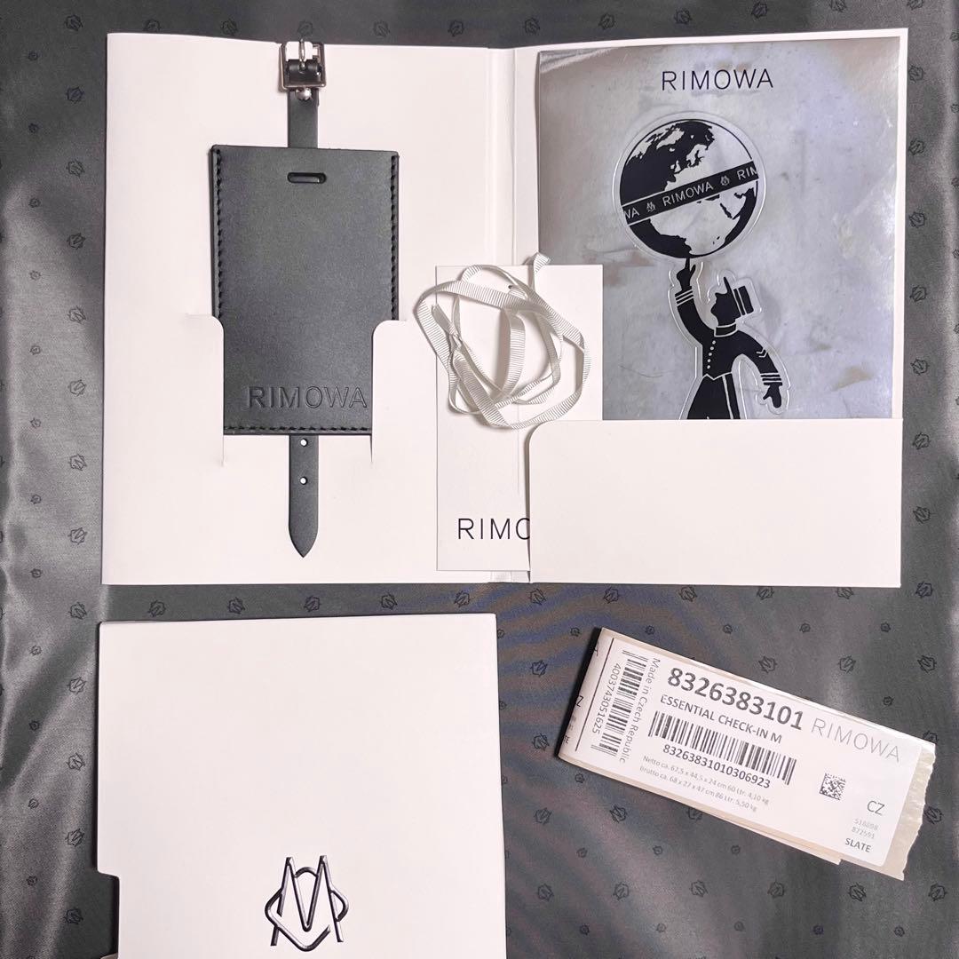 旅行かばん・小分けバッグ RIMOWA ESSENTIAL CHECK-IN M