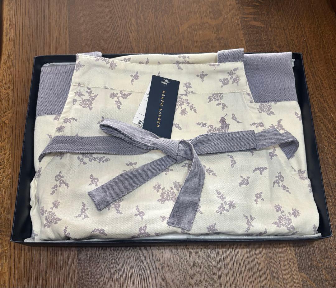 Ralph Lauren 花柄エプロン 新品
