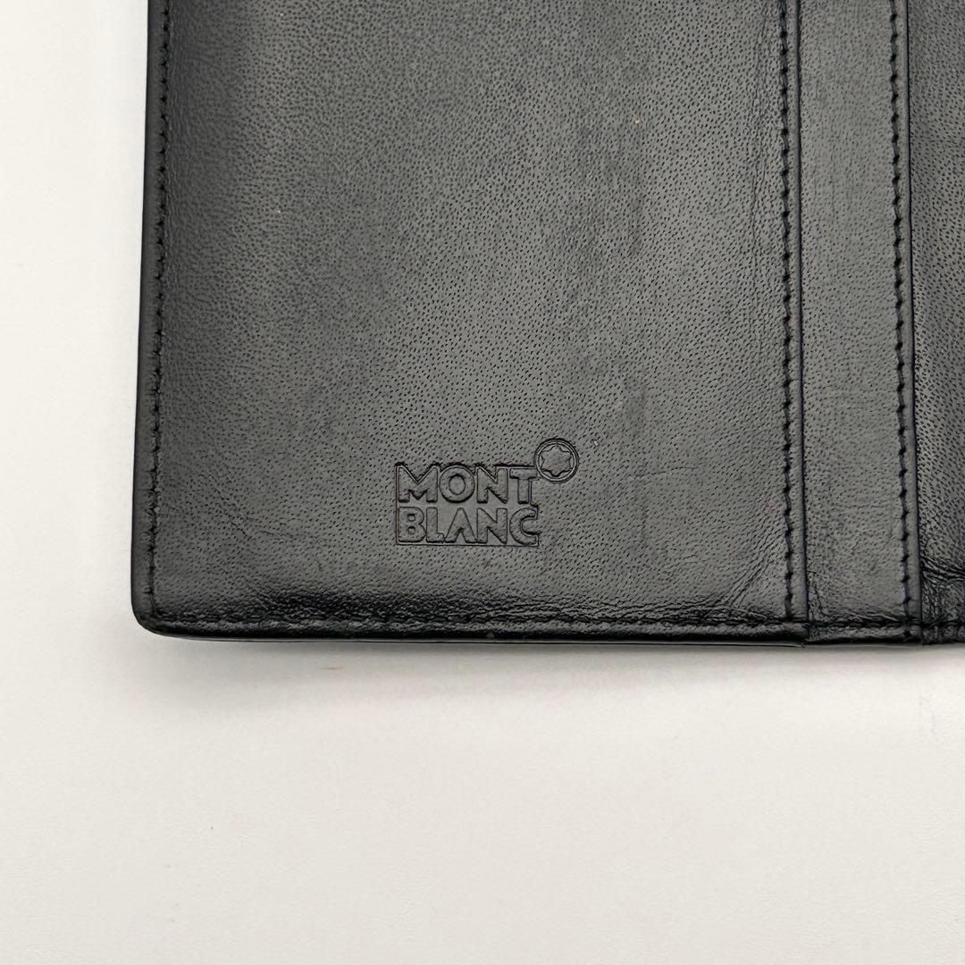 極美品✨ MONTBLANC モンブラン 長財布 レザー ブラック