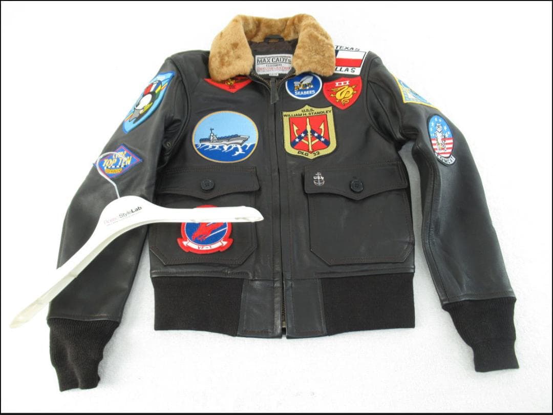 ■029■未使用保管品■MAX CADYS■トップガン■レザージャケット■XS■