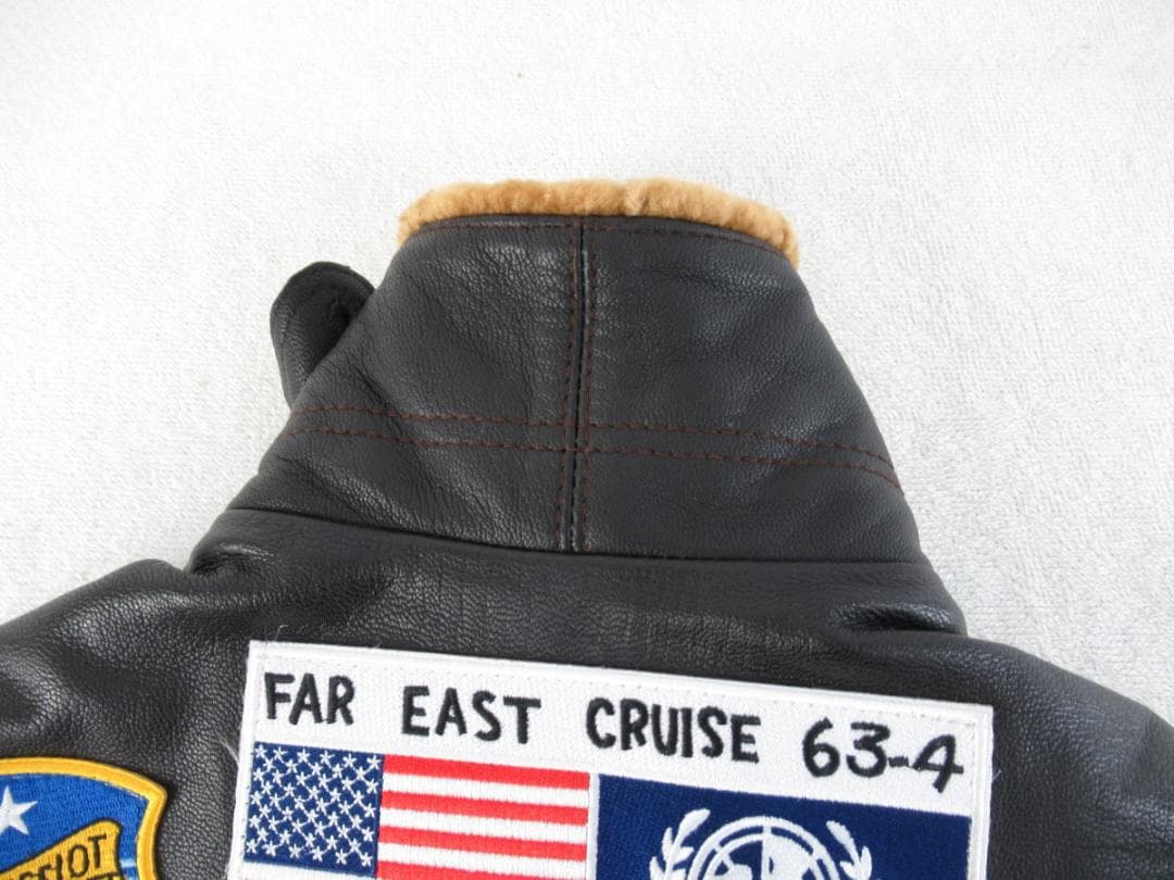 ■029■未使用保管品■MAX CADYS■トップガン■レザージャケット■XS■