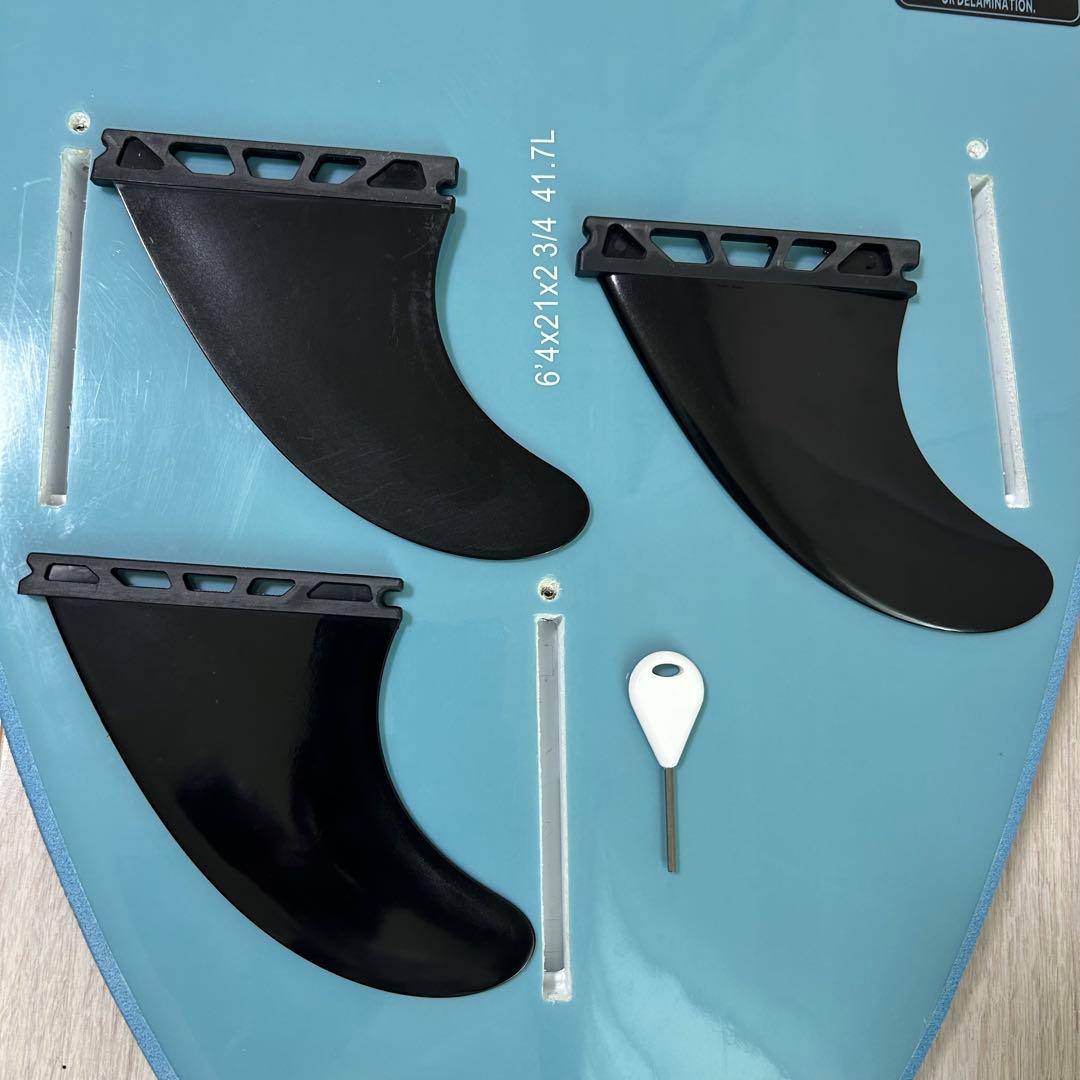 Beach Accessビーチアクセス ソフトボード ミッドレングス6'4美品