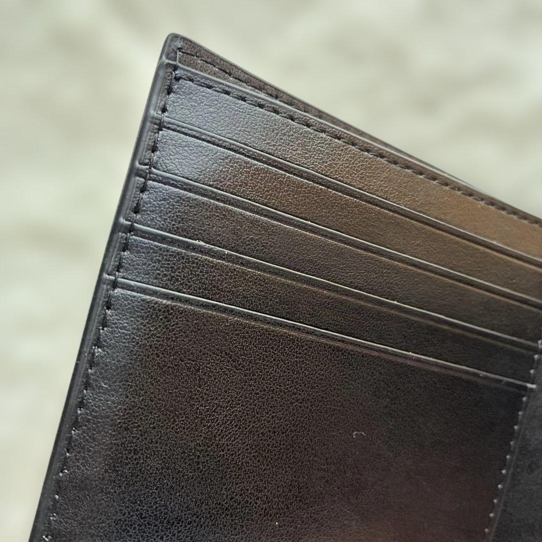 【新品未使用】COACH コーチ　メンズ　二つ折り財布　F22537