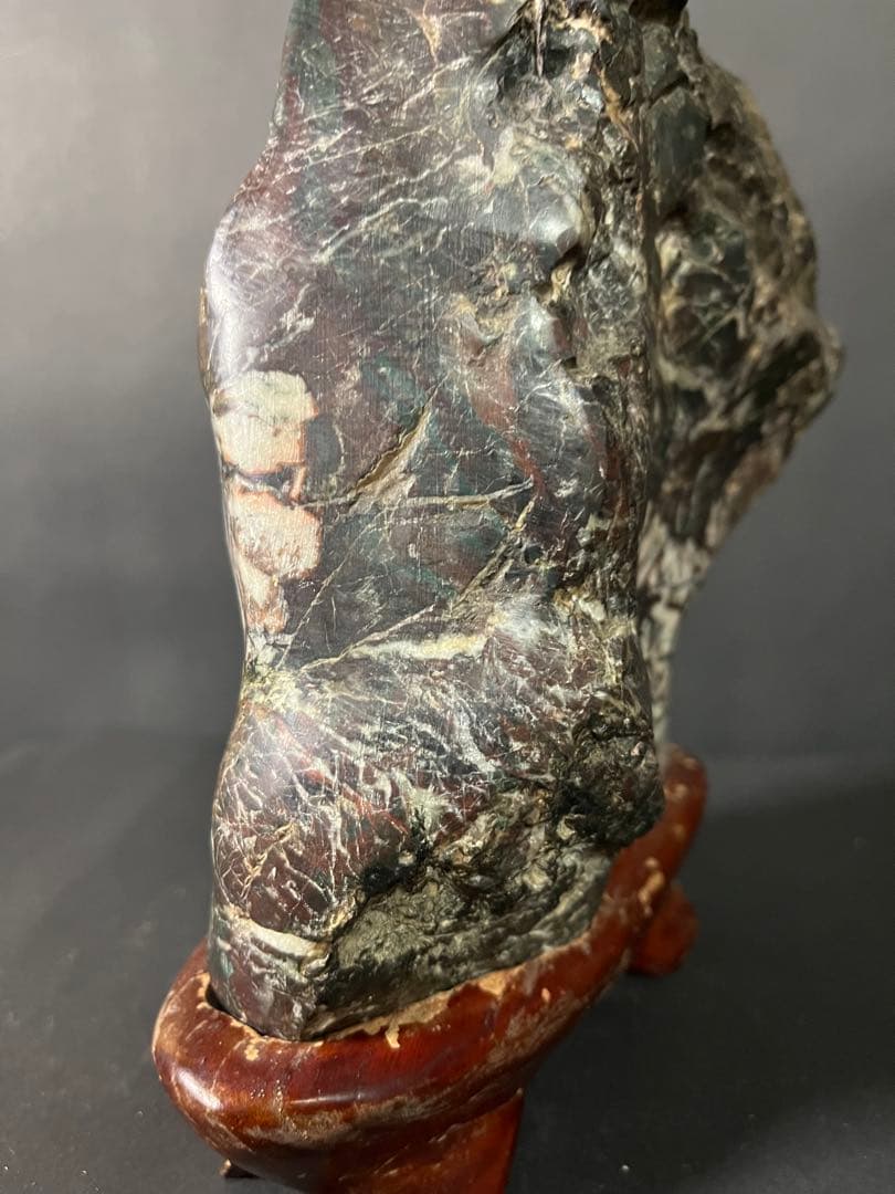 鑑賞石 菊花石 自然石 天然石 水石 盆石 置物 盆栽 インテリア