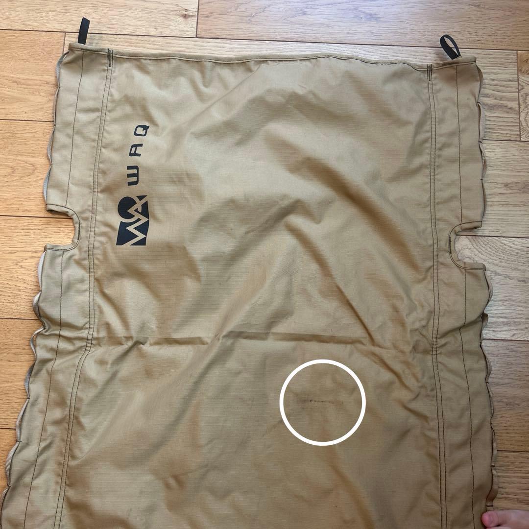 WAQ 2WAY フォールディングコット⚫︎タン