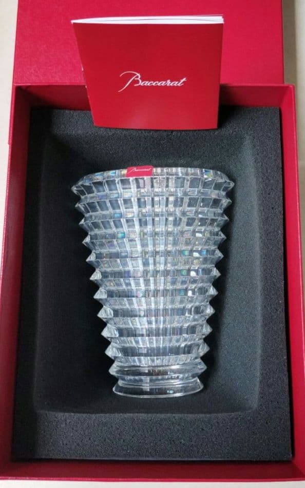 【めぐりん】【新品未使用】Baccarat　バカラ アイベース 花瓶