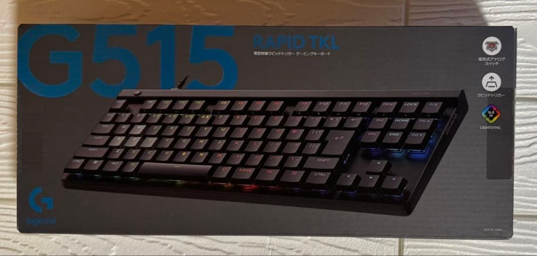 キーボード Logicool G515 RAPID TKL