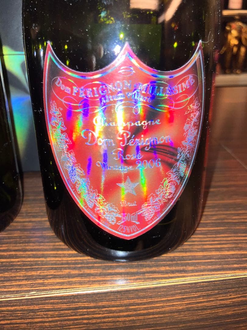 【希少】ドンペリ レディーガガ コレ2006 & 2010 空き瓶2専用ケース2