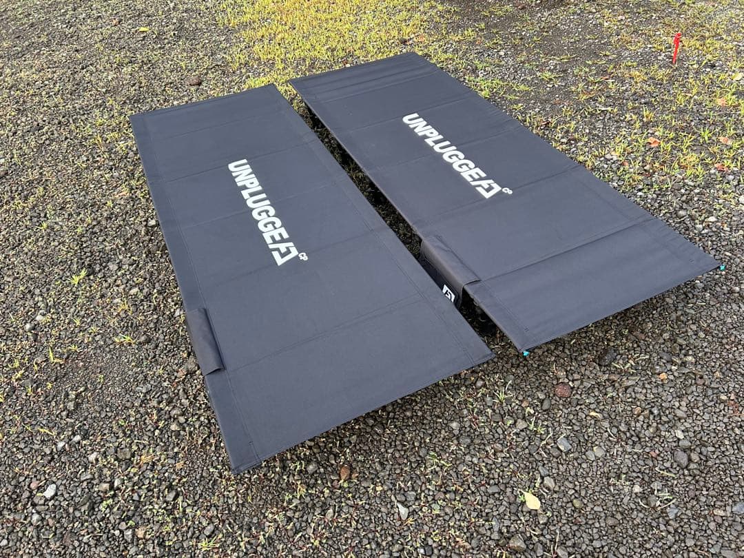 ［廃盤］アンプラグドキャンプ　コット2脚セット