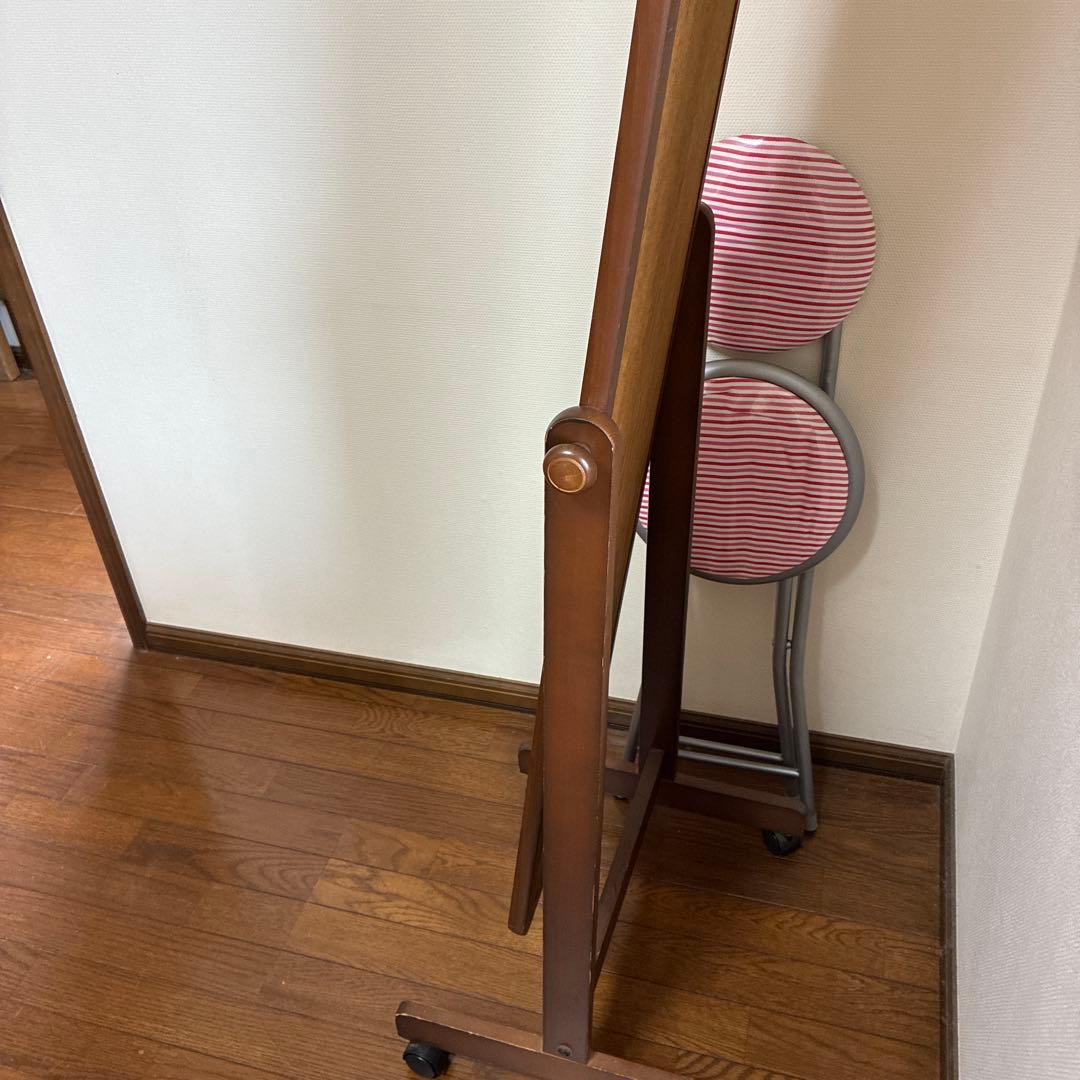 ク*ズ様 大型ブラウンスタンドミラー