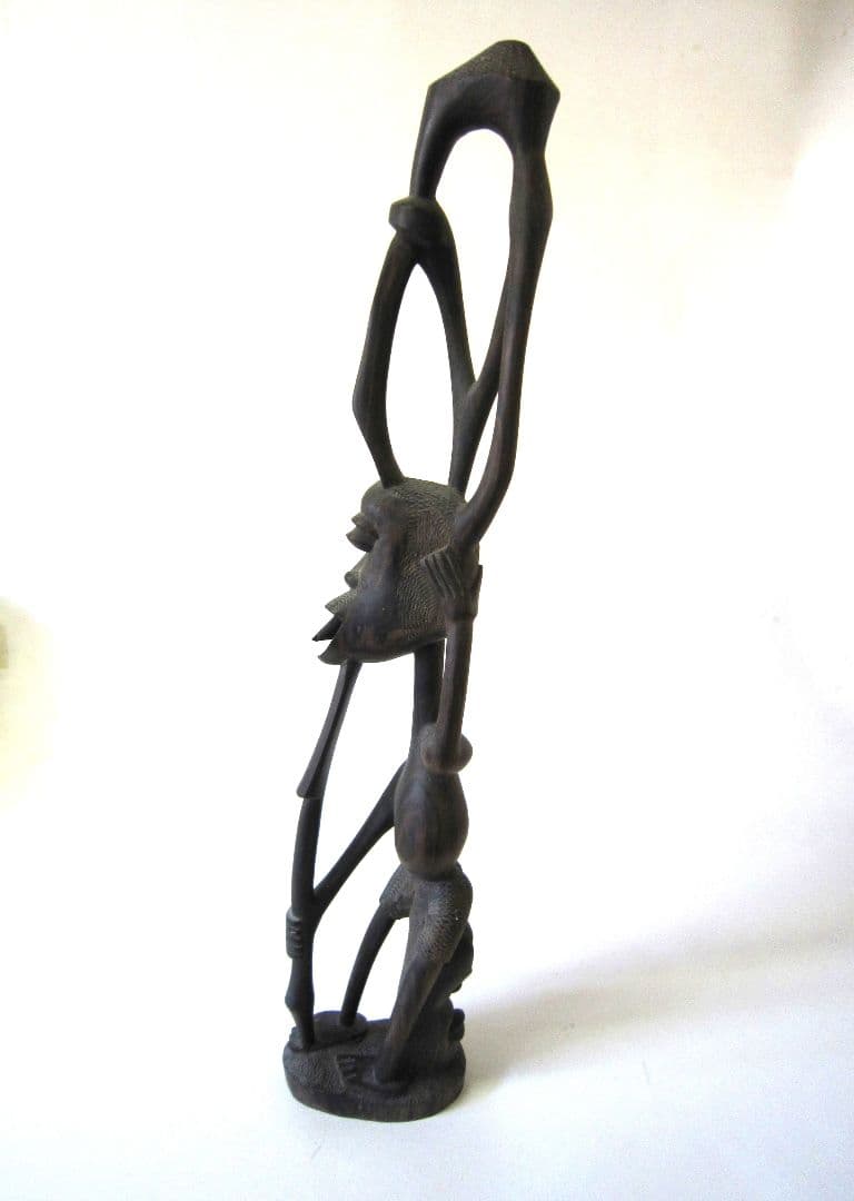 マコンデ彫刻 Makonde アフリカ美術 民族オブジェ