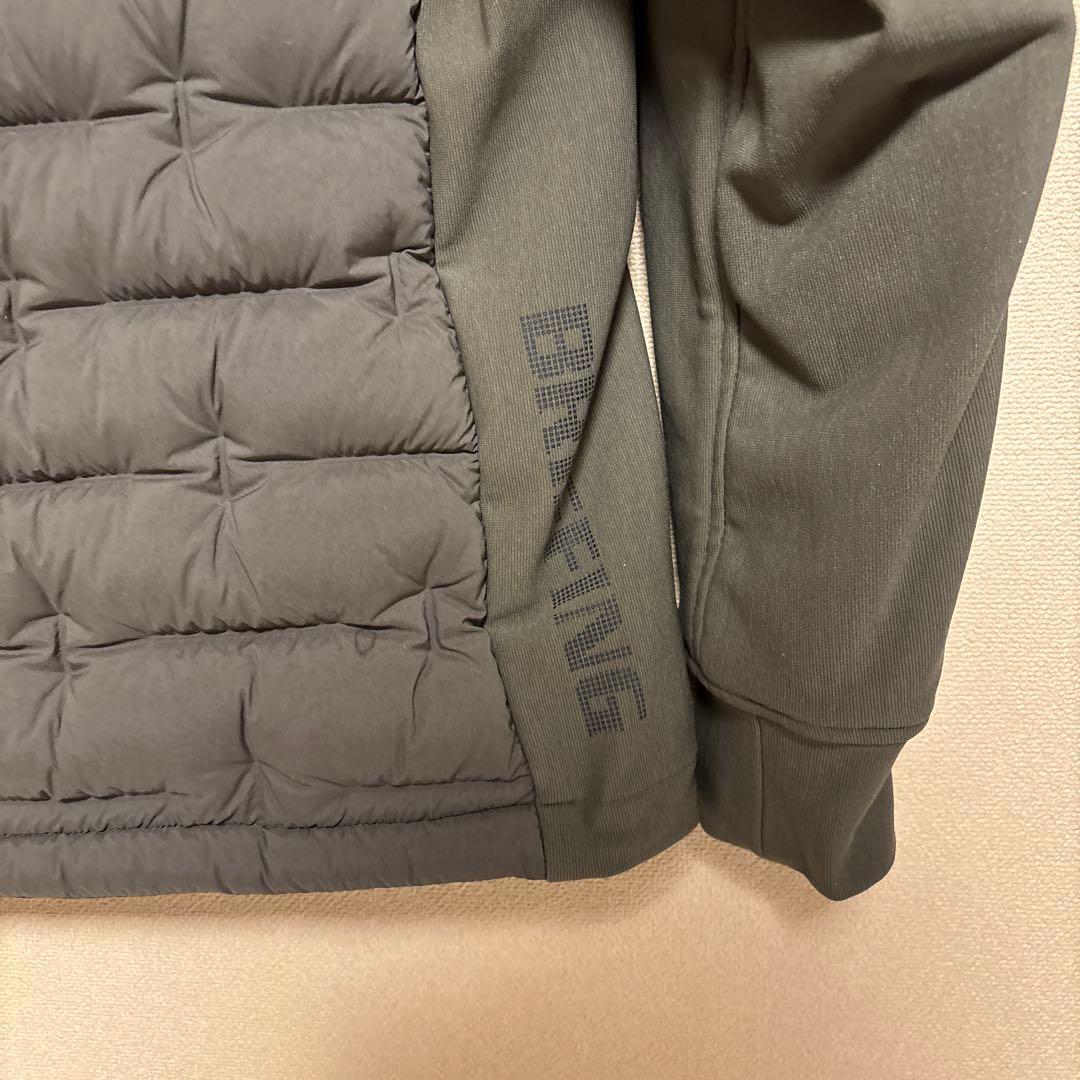 BRIEFING MENS ハイブリッド ダウン パーカー （オリーブ）S