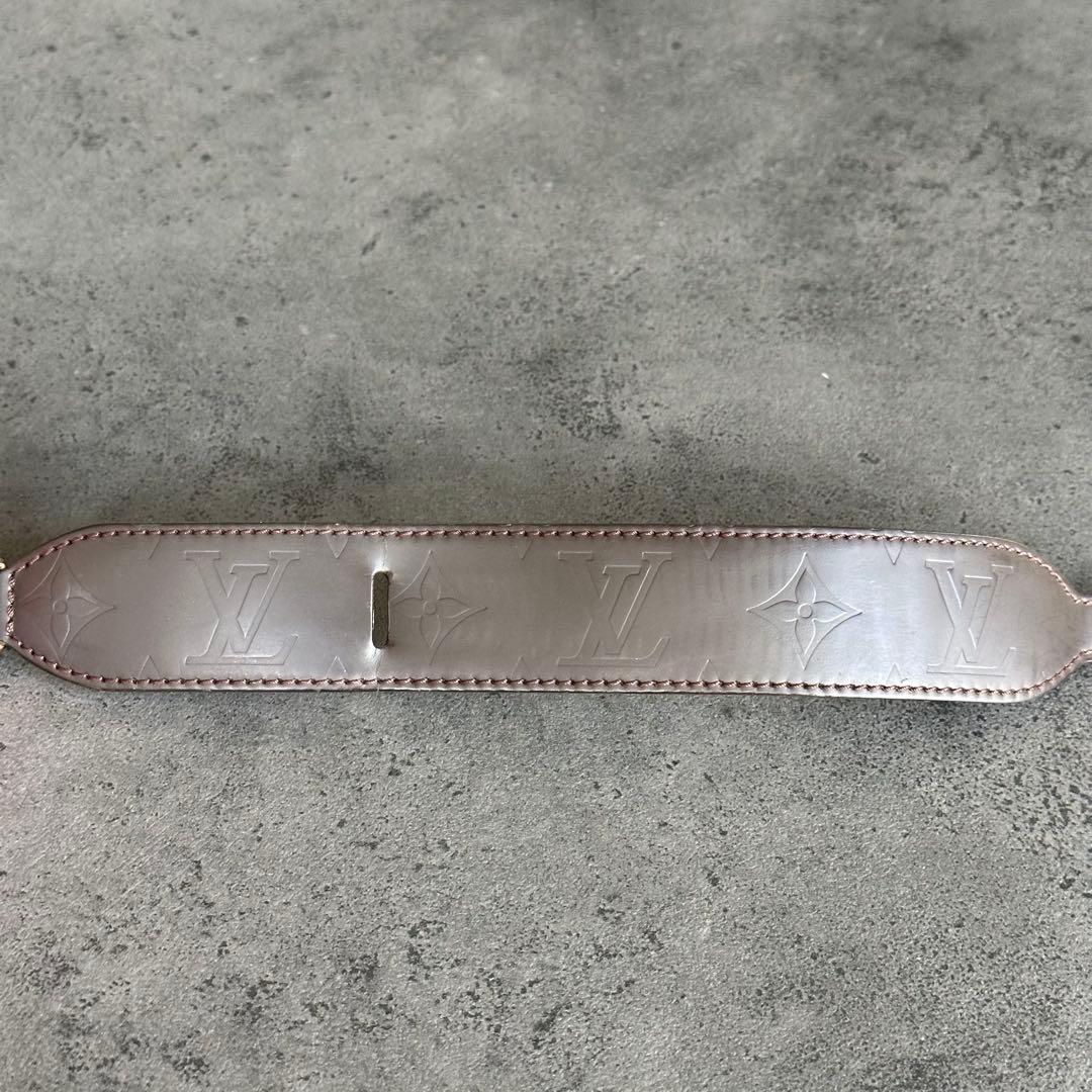 Louis Vuitton モノグラム レザー ブレスレット バングル LV