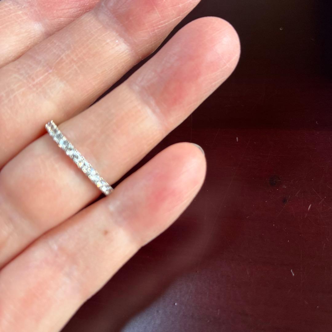 ⭐️k18wgダイヤリング⭐️0.30⭐️