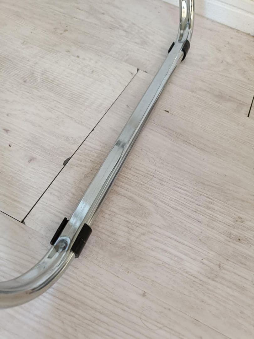 4脚セット　クリアプラスチック折りたたみ椅子　チェア