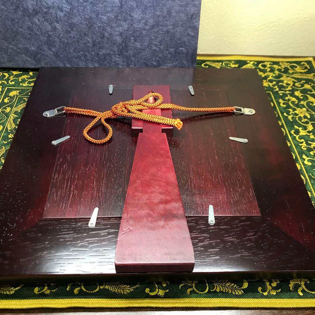 源右衛門窯　兜　陶額（大）　共箱入り