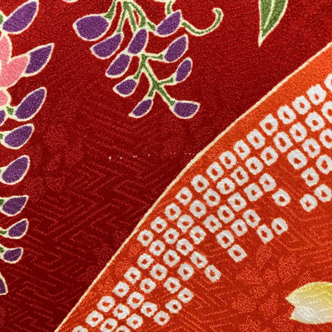 ≪早い者勝ち≫ 振袖セット 成人式 正絹 古典柄 振袖 白 S*63 ●