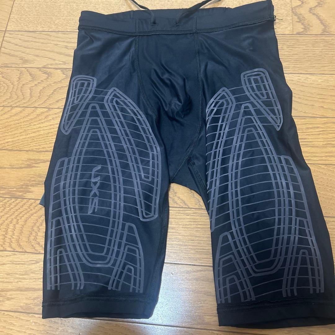 2XU MCS ハーフタイツ　カーフスリーブ　メンズM